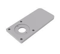 PRIWAS Placa base/adaptador, versión XL para casquillos de copia apta para Metabo FM 500-6 | Placa deslizante ampliada apta para fresadoras de cantos Metabo