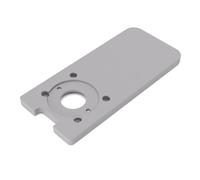 PRIWAS Placa base/adaptador, versión XL para casquillos de copia apta para Metabo FMV 18 LTX BL 8 | Placa deslizante ampliada apta para fresadoras de cantos Metabo