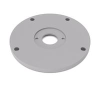 PRIWAS Placa base/adaptador, versión XL para casquillos de copia apta para Metabo OFV 18 LTX BL 12 | Placa deslizante ampliada apta para fresadoras Metabo