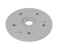 PRIWAS Placa base/adaptador, versión XL para manguitos de copia compatible con Bosch GOF 1250 CE | Placa deslizante ampliada apta para fresadoras Bosch