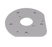 PRIWAS Placa base apta para Bosch GOF 1250 CE | Placa deslizante apta para fresadoras Bosch