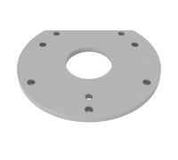 PRIWAS Placa base apta para Bosch POF 1200 AE/1400 ACE | Placa deslizante para fresadoras Bosch