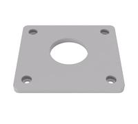PRIWAS Placa base apta para Metabo FM 500-6 | Placa deslizante apta para fresadoras de cantos Metabo