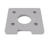 PRIWAS Placa base apta para Metabo FMV 18 LTX BL 8 | Placa deslizante apta para fresadoras de cantos Metabo