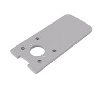 PRIWAS Placa base XL versión apta para Metabo FMV 18 LTX BL 8 | Placa deslizante ampliada apta para fresadoras de cantos Metabo