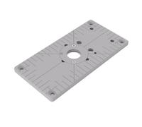 PRIWAS placa de inserción compatible con Bosch GKF 12V-8 | placa de inserción para mesa de fresado compatible con fresadoras de cantos Bosch