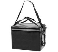 PrixPrime - Bolsa isotérmica 50 x 39 x 39 cm para Reparto de Comida a Domicilio Color Negro