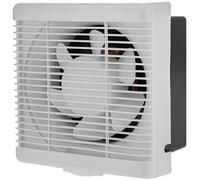 PrixPrime - Extractor Ventilador de Aire para Techo o Pared 230x230 mm con Sistema de persianas antirretorno para ventilación