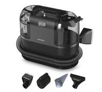 PRIXTON Aspirador de Alfombras y Tapicerías AquaClean Steam Pro 1700W con Vapor y Agua Caliente 60 °C, 15 kPa, Doble Depósito y 4 Accesorios