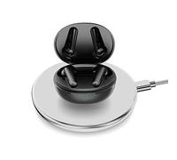 PRIXTON Auriculares Inalámbricos TWS158 Negro, Earbuds con Bluetooth 5.2, Función ANC/ENC, Cancelación de Ruido, 7h de Autonomía, Modo Stand-by 150h, Control Táctil, Micrófono, Ligero y Portátil
