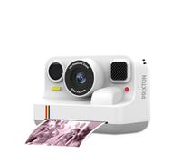 PRIXTON Cámara Infantil Instantánea Click&Go con Impresora, 48MP, Vídeo Full HD 1080p, Zoom 16X, Pantalla 2,4”, Juegos, Marcos Divertidos y 4 Rollos de Papel Incluidos