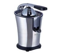 PRIXTON Exprimidor Eléctrico de Naranjas Automático XP1, Exprime Zumos Fácilmente con Palanca, Potencia 160 W, 800 ml de Capacidad, Acero Inoxidable