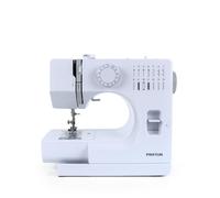 PRIXTON Máquina de coser P115, 14 Puntadas diferentes, 2 Velocidades, Lámpara y Pedal incluido
