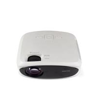 PRIXTON Proyector con WiFi Picasso, 9.000 lúmenes, 260 ANSI lúmenes, Resolución Full HD 4K LED, Mando a Distancia, Pantalla de proyección 100” incluida, 30” a 210”, Conexión HDMI/USB/AV IN/MicroSD