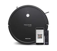 PRIXTON Robot Aspirador Roomie Smart Gran Potencia de Succión 1400PA, WiFi, App Móvil, Mapeo del Hogar, Limpieza Inteligente y Automática, Barre, Friega, Aspira y Mopea, Giroscopio