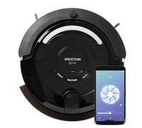 PRIXTON Spire 916 Robot Aspirador/Robots Aspiradores Fregasuelos, con App para Móvil, Programable, para Suelo Seco y Húmedo con 3 Modos de Limpieza: Automática, Esquinas, Profunda