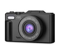 Prixton Xplorer DV900 Cámara Digital con Pantalla Giratoria de 3" UltraHD 4K 64MP Negra