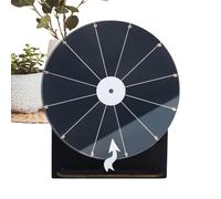 Prize Wheel | 11 Inch Wood Fortune Roulette Wheel | Erasable Game Night