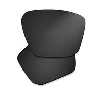 Prizo Lentes de repuesto polarizadas para gafas de sol Oakley Targetline (negro oscuro).