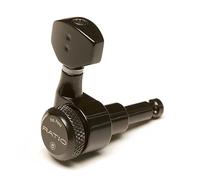 PRL-8721-B0 : CABEZAS DE MÁQUINA DE BLOQUEO DE RATIO - ELÉCTRICO 6 EN LÍNEA CONTEMPORÁNEA MINI NEGRO 2 PIN