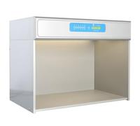 PRMTYUP Gabinete De EvaluacióN De Color, Caja De IgualacióN De Color con 4/5/6 Fuentes De Luz, Caja De Luz Led para IgualacióN De Color, para Materiales De ImpresióN Y TeñIdo,5 Light