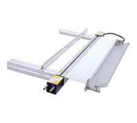 PRMTYUP MáQuina Dobladora De PláStico AcríLico, Dobladora De PVC De 30 Cm/60 Cm/125 Cm, Espesor De Corte: 1 Mm - 6 Mm, Incluye Soporte Y Ajustador De áNgulo, para Doblar PláStico,A,125cm