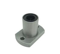 PRNDKYQZ Deslizador de rodamiento de Bolas Lineal con Brida, 2 uds., LMH16UU, 16x28x37mm, rodamiento Lineal de Brida
