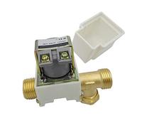 PRNDKYQZ G1/2 Cot; Válvula de Entrada DN15 12VDC Cierre Normal Tipo T 24V 220VAC válvula solenoide de Calentador de Agua Solar con función de retención 1 Uds(DC 6v,Normal)