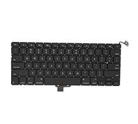 Pro 13 Pulgadas A1278 2009-2012 Teclado de Repuesto Táctil Sensible para una Fácil Instalación Teclado Inglés Negro para Pro 13 Pulgadas A1278 2009 2010 2011 Mediados de 2012