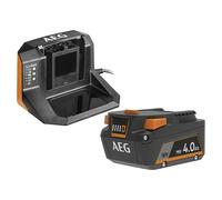 AEG Set de batería de 18 V Pro18 V, SETL1840S, 4 Ah, batería y cargador