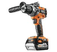 AEG Taladro percutor compacto 18V 13mm. 2vel - 2 bat x 4,0Ah, 65Nm