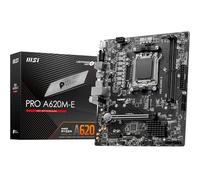 MSI PRO A620M-E placa base AMD A620 Zócalo AM5 micro ATX