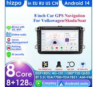 Pro AI Android Auto Radio GPS para Volkswagen VW Passat B6 B7 CC Tiguan Touran GOLF POLO Carplay 4G coche Multimedia 2din Autoradio 2G 32G CP AI AHDC6