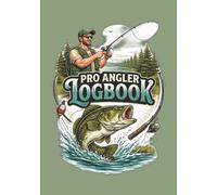 Pro Angler Logbook: Catch More Fish Every Trip - A Guided Fishing Logbook to Track, Learn & Improve Your Results | Great gift under $10 for Dad, ... All Fish Lovers | 7x10" | 132 pages |