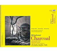 Pro-Art 330180 Strathmore Carbón Vegetal Espiral Bloc de Papel (91,4 x 60,9 cm, 24 Hojas