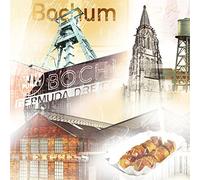 Pro-Art g1536a - Lienzo en impresión giclée (30 x 30 cm), diseño de la Ciudad de Mannheim, Multicolor, 70 x 70 cm