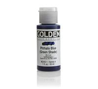 Pro-Art Golden Fluid Pintura acrílica 1 oz-phthalo Blue-Green Shade
