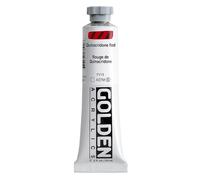 Pro-Art Golden Pintura Acrílica con Cuerpo Espeso 2 oz-quinacridone Rojo