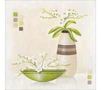 Pro-Art hf031j5 Canvas-Art Garden Strip III - Mural Decorativo (50 x 50 cm)