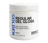 Pro-Art Mediums Golden Regular Gloss Gel Mediano, 8 onzas