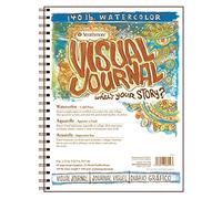 Pro-Art Strathmore Visual Journal Spiral Bound 9"X12"-140# Watercolor