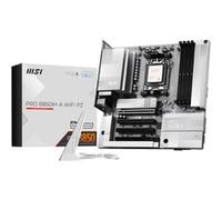 MSI PRO B850M-A WIFI PZ - Placa base MATX de conexión trasera - Soporta procesadores AMD Ryzen 9000/8000/7000, AM5 - DDR5 Memory Boost (8200+ MT/s OC), PCIe 5.0 x16 y 4.0 x4, M.2 Gen5, Wi-Fi 7, 5G LAN