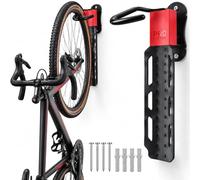 PRO BIKE TOOL Soporte Bicicletas Pared - Gancho Vertical para Colgar Bici en Casa o Garaje - Ahorra Espacio - Montaje Fácil - Enganche para Patinete Eléctrico
