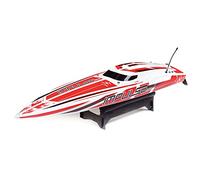 Pro Boat RC Impulse PRB08037T2 - Batería RTR sin escobillas de 32 Pulgadas y Cargador no incluidos con Smart White/Red PRB08037T2