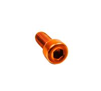 Pro-Bolt LPB410 - Tornillo Allen de aluminio M4 x 0,7 mm x 10 mm, color naranja