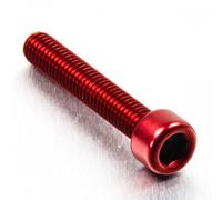 Pro-Bolt LPB635 - Tornillo cilíndrico (aluminio, M6 x 1300 x 35 mm), color rojo