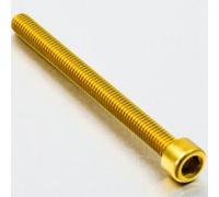 Pro-Bolt LPB680 - Tornillo cilíndrico (aluminio, M6 x 1 mm x 80 mm), color dorado