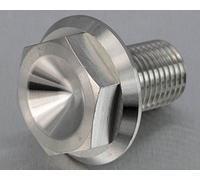 Pro-Bolt MLSSSPHO01 - Tornillo para cubo de rueda (acero inoxidable, M14 x 1,50 mm), color natural