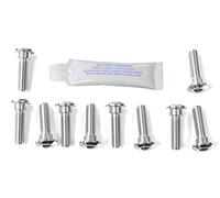 Pro-Bolt SSDISCKAW - Tornillo de disco delantero (acero inoxidable, 10 unidades)