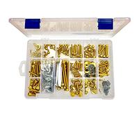 Pro-Bolt WSBOX200 - Cajas de aluminio (200 unidades), color dorado